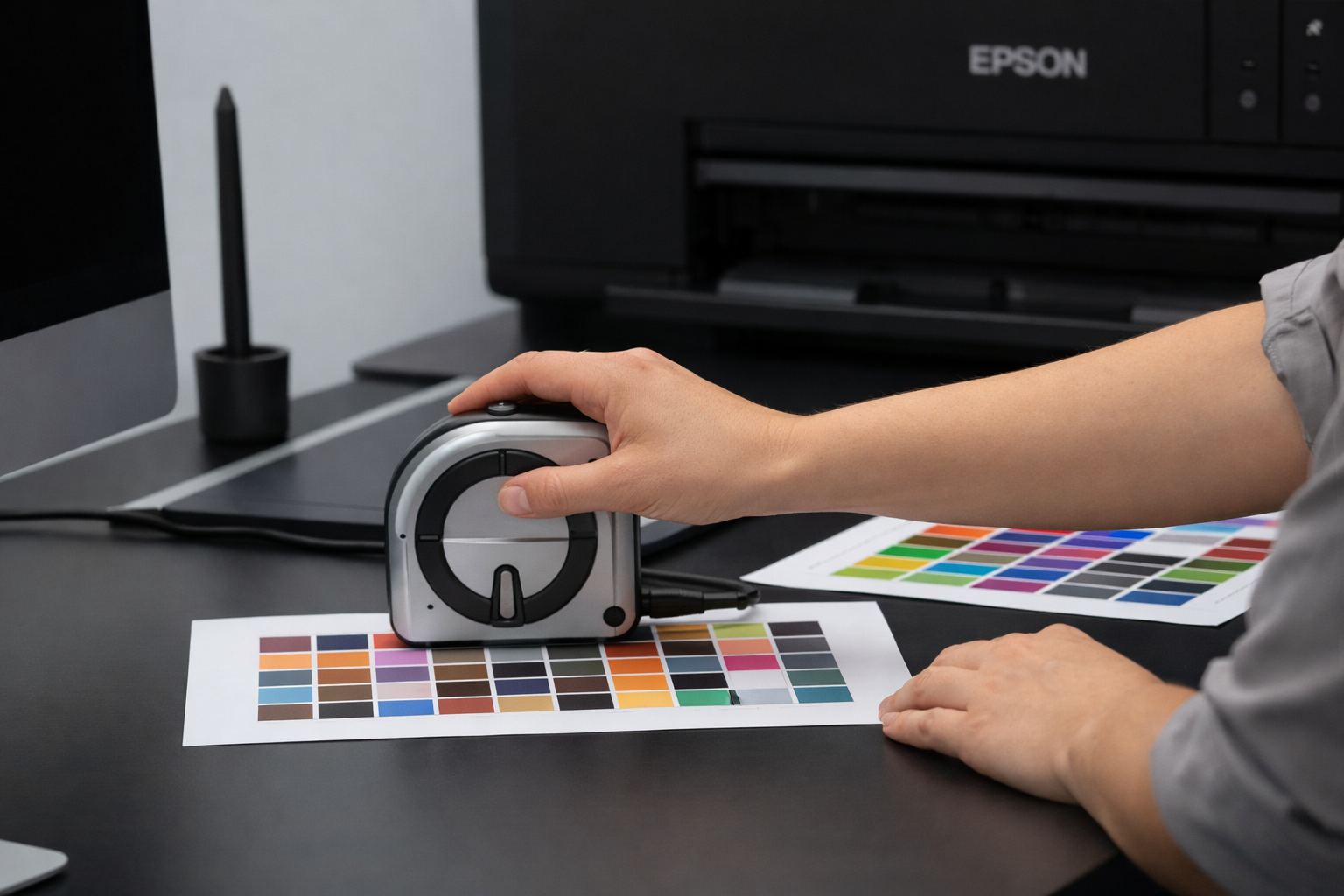 Калибровка монитора колориметром