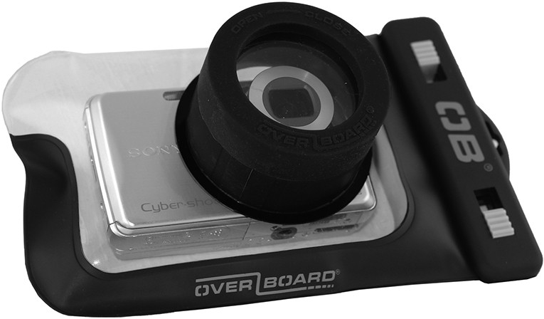  OverBoard  OverBoard OB1103BLK - Waterproof Zoom Leus Camera Case.
