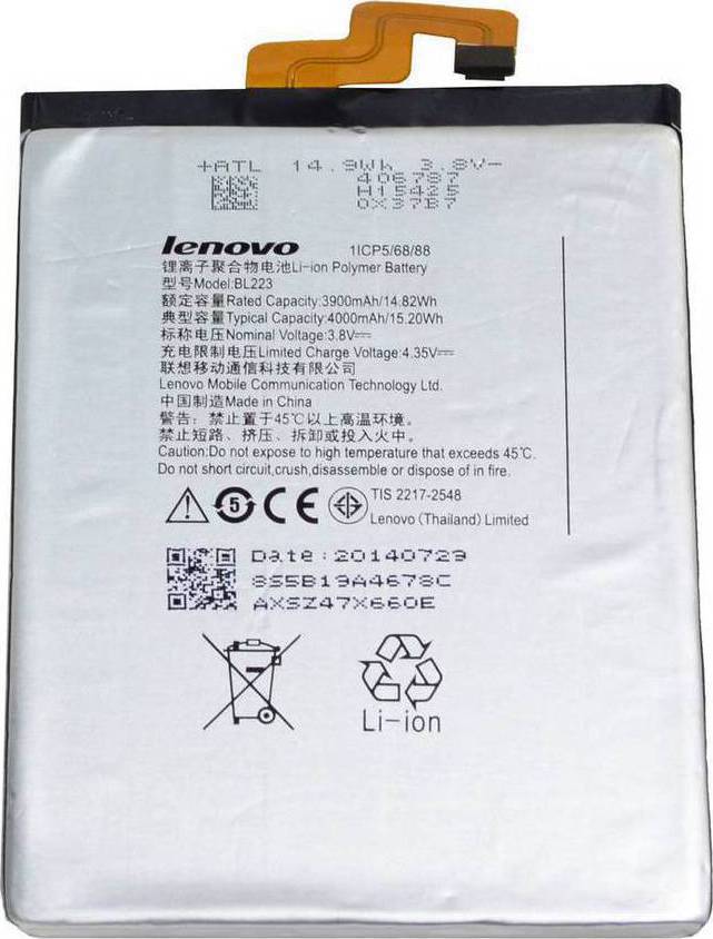  Partner    Lenovo Vibe Z2 Pro (K920) - BL223 4000mAh